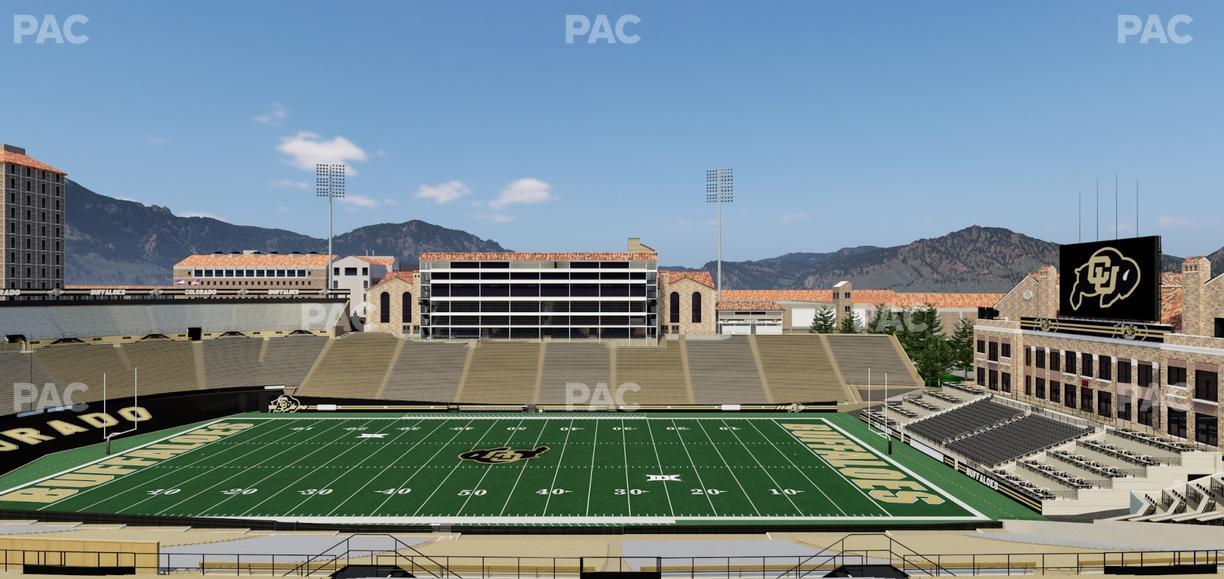 Folsom Field - Section 219 Seat View