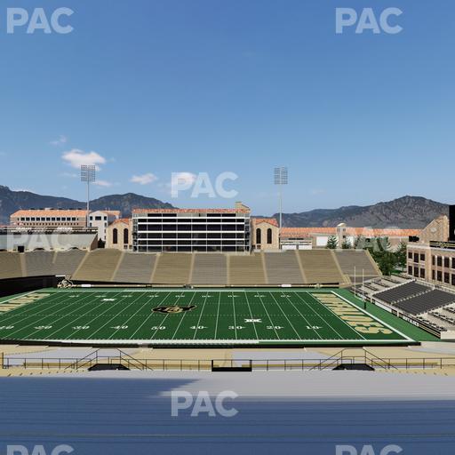 Folsom Field - Section 219 Seat View