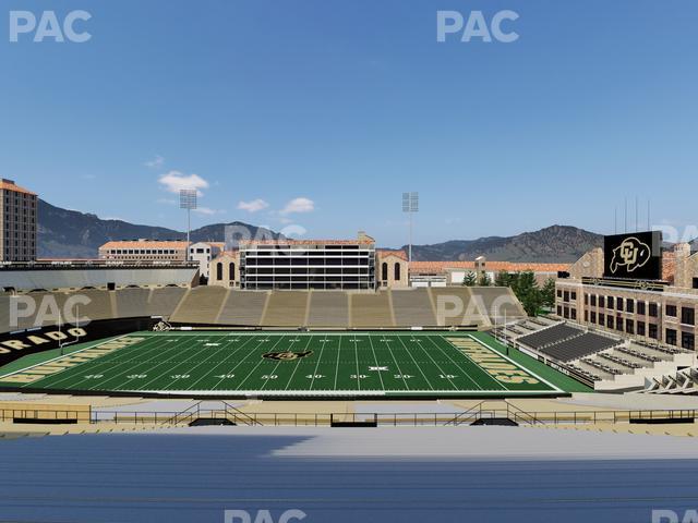 Folsom Field - Section 219 Seat View