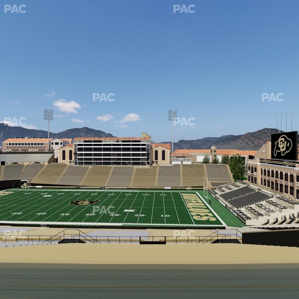 Folsom Field - Section 220 Seat View
