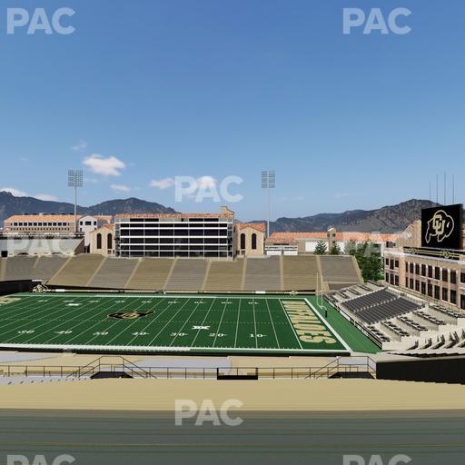 Folsom Field - Section 220 Seat View