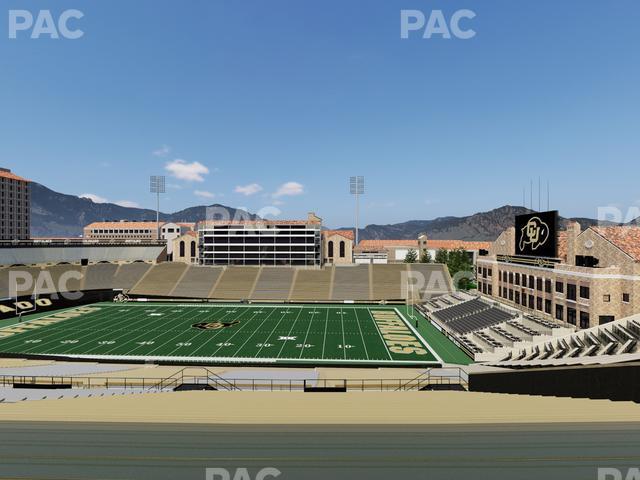 Folsom Field - Section 220 Seat View