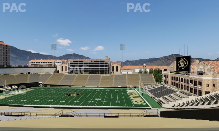 Folsom Field - Section 220 Seat View