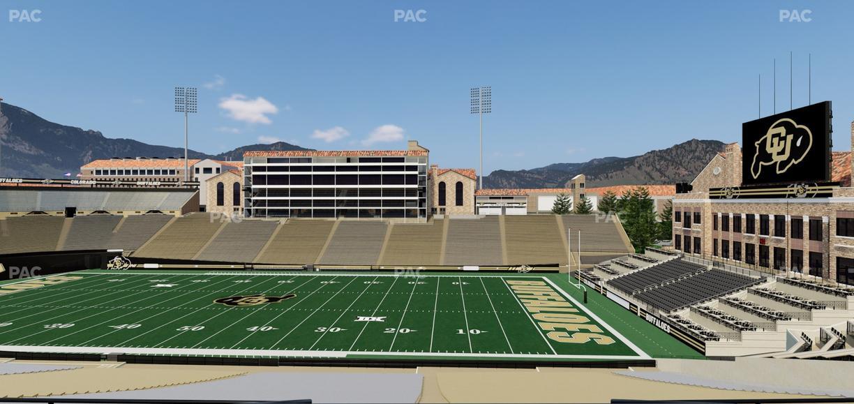 Folsom Field - Section 220 Seat View