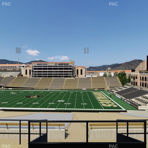 Folsom Field - Section 220 Seat View