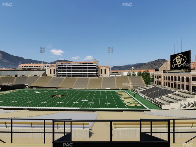 Folsom Field - Section 220 Seat View