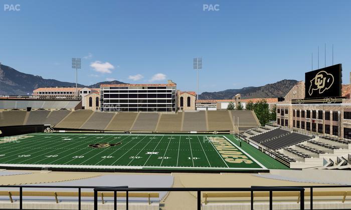 Folsom Field - Section 220 Seat View