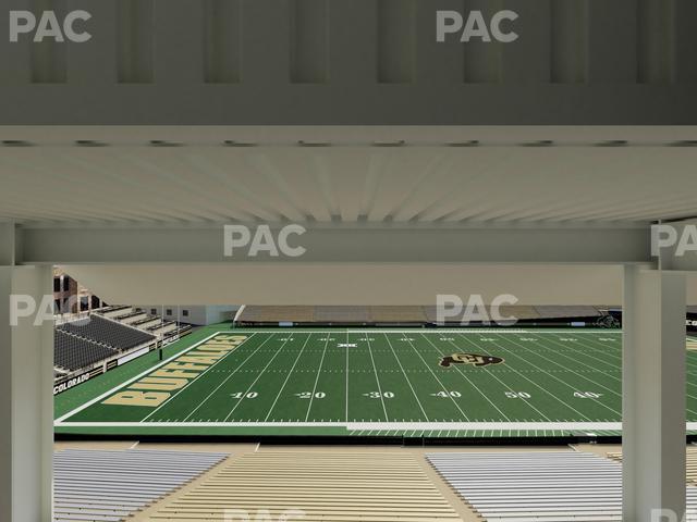 Folsom Field - Section 301 Seat View