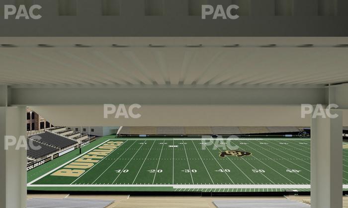 Folsom Field - Section 301 Seat View