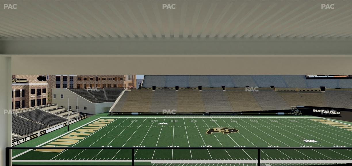 Folsom Field - Section 301 Seat View