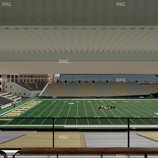 Folsom Field - Section 301 Seat View