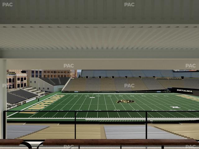 Folsom Field - Section 301 Seat View