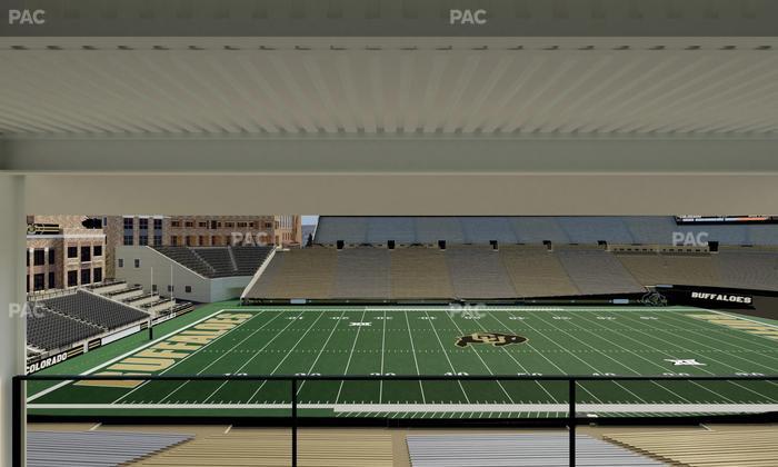 Folsom Field - Section 301 Seat View