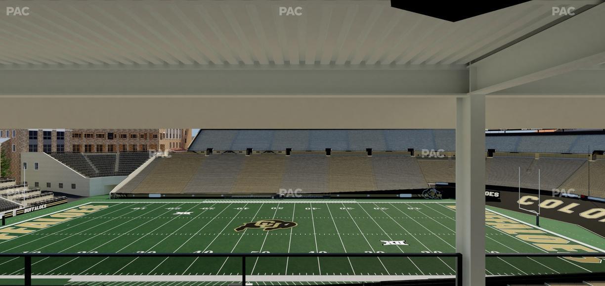 Folsom Field - Section 302 Seat View