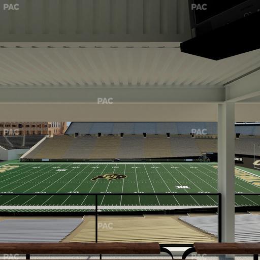 Folsom Field - Section 302 Seat View