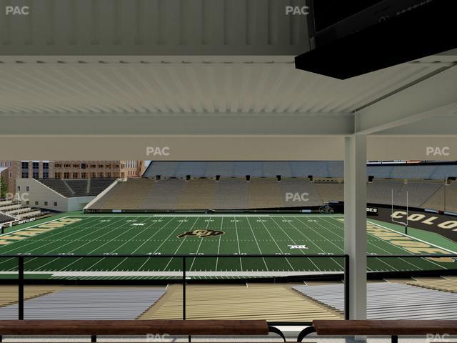 Folsom Field - Section 302 Seat View