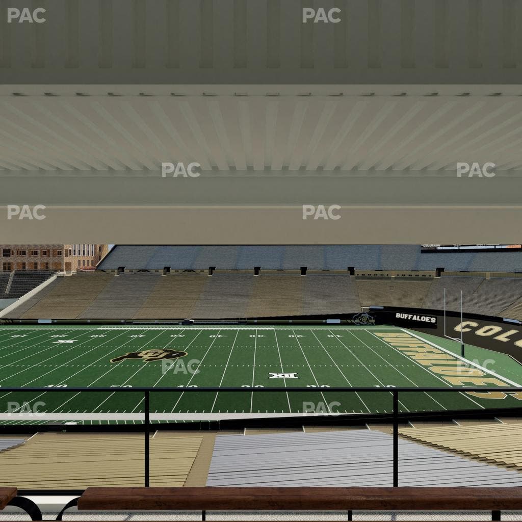 Folsom Field - Section 302 Seat View