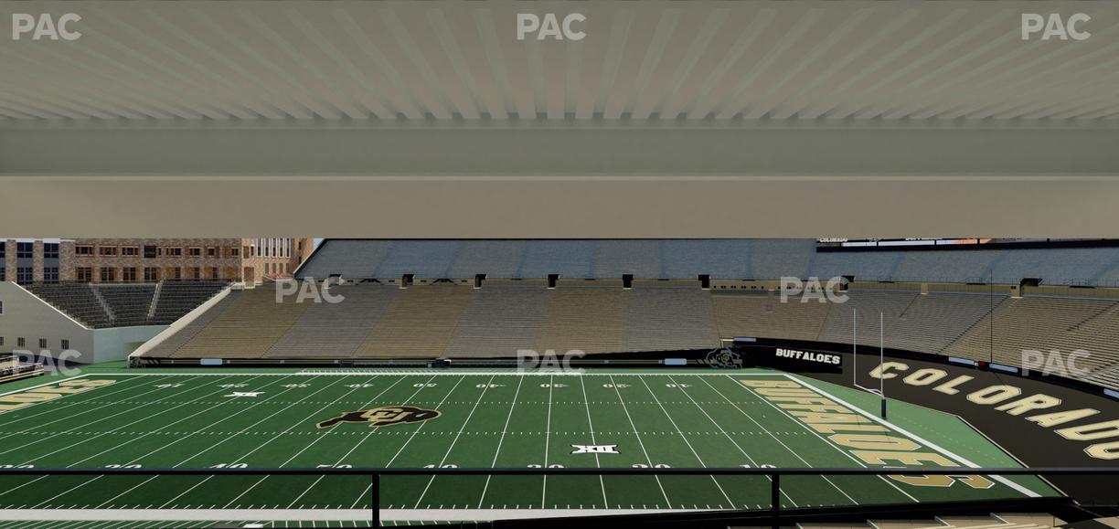 Folsom Field - Section 302 Seat View