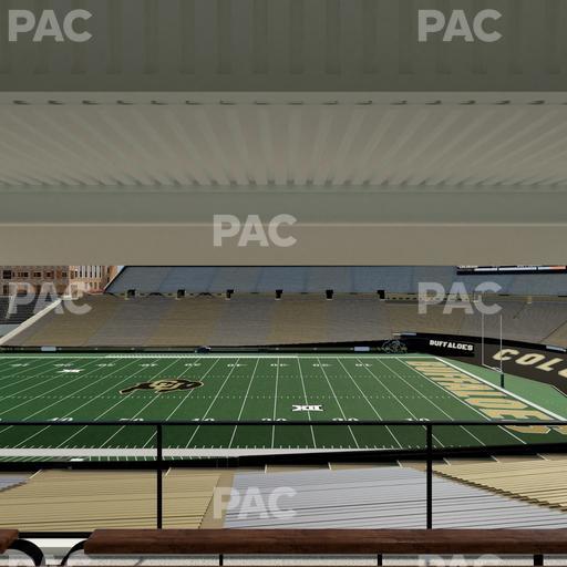 Folsom Field - Section 302 Seat View