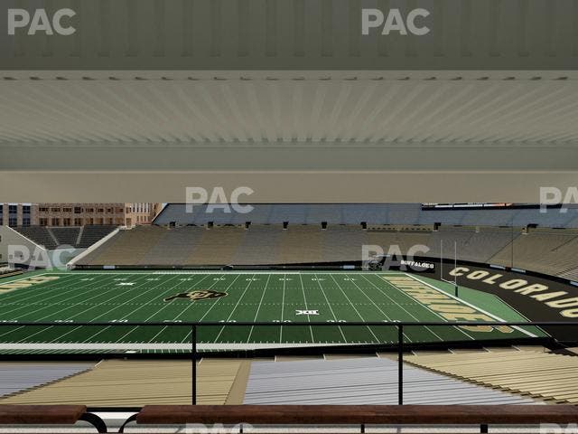 Folsom Field - Section 302 Seat View