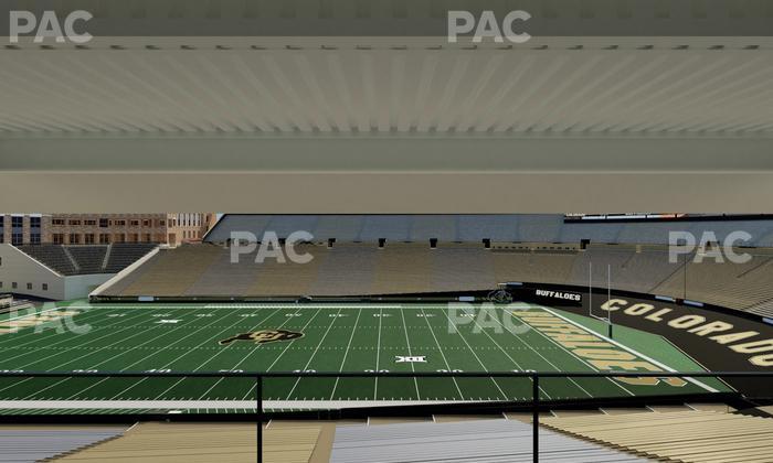 Folsom Field - Section 302 Seat View