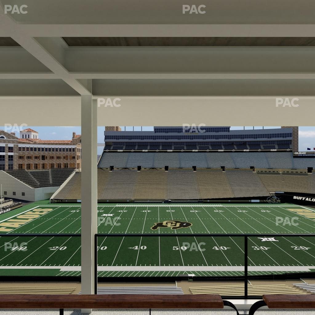 Folsom Field - Section 401 Seat View