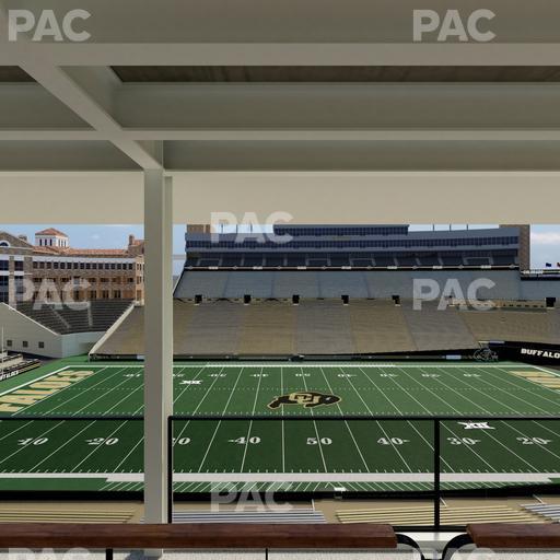 Folsom Field - Section 401 Seat View