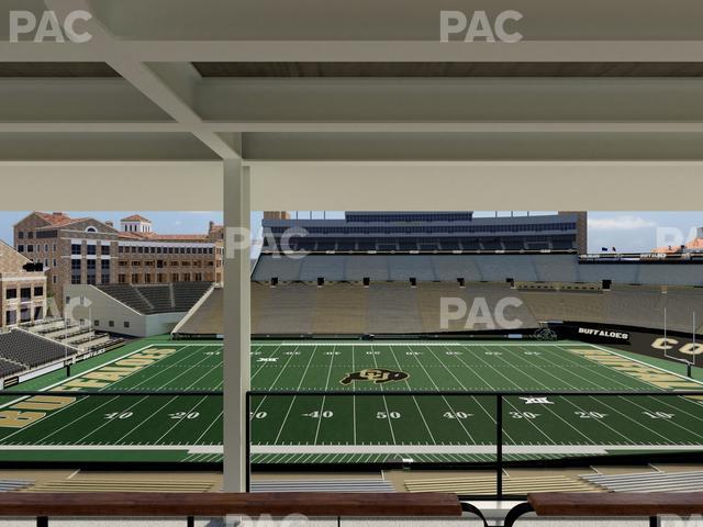Folsom Field - Section 401 Seat View