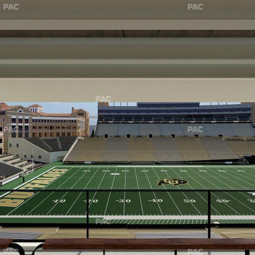 Folsom Field - Section 401 Seat View