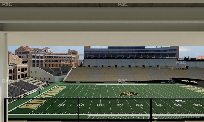 Folsom Field - Section 401 Seat View