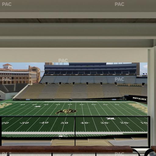 Folsom Field - Section 402 Seat View