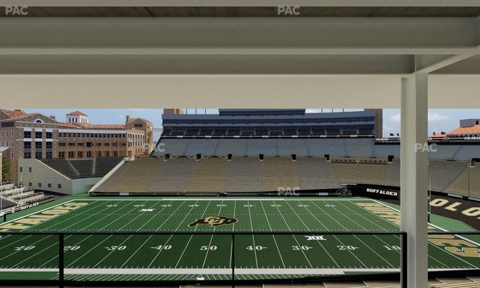 Folsom Field - Section 402 Seat View