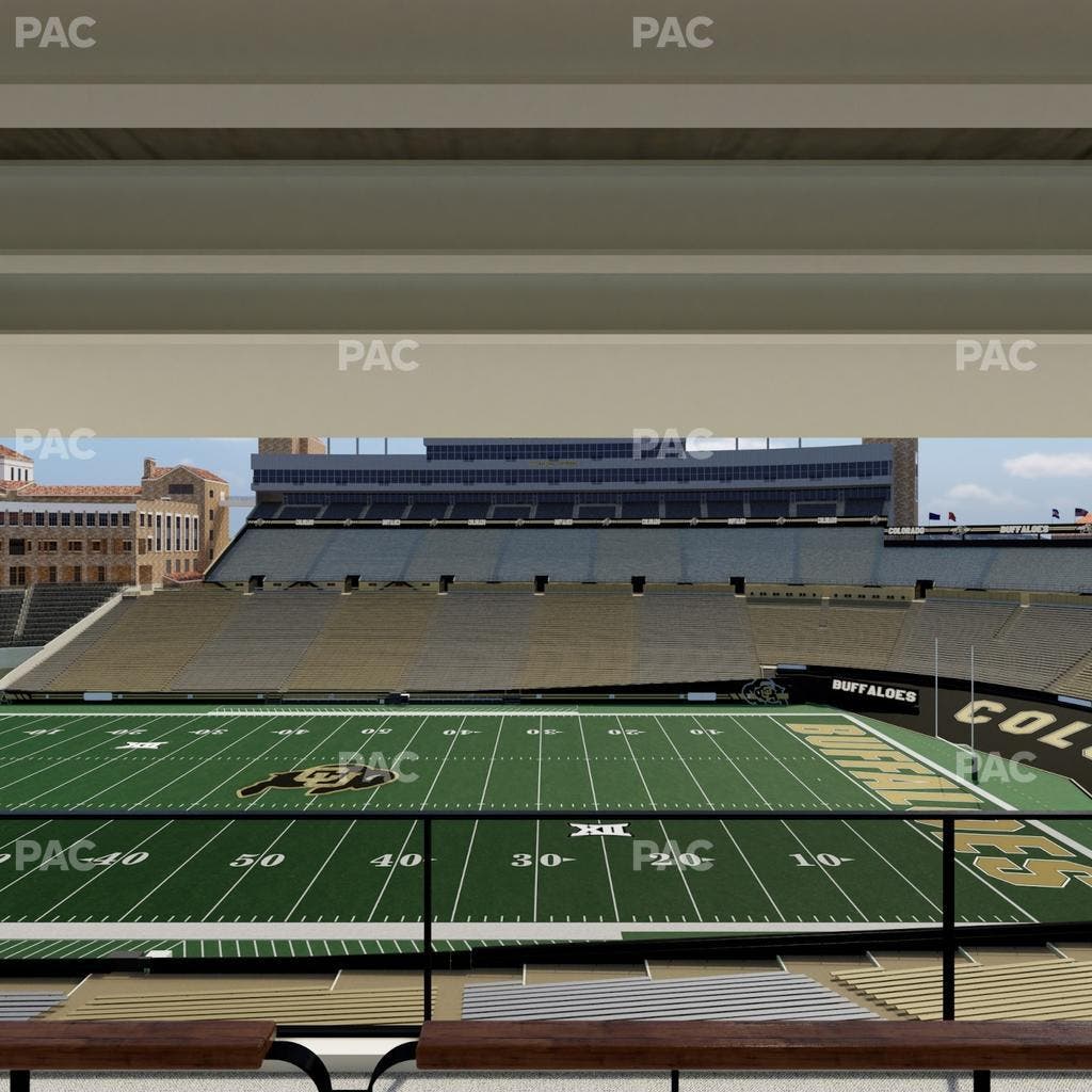 Folsom Field - Section 402 Seat View