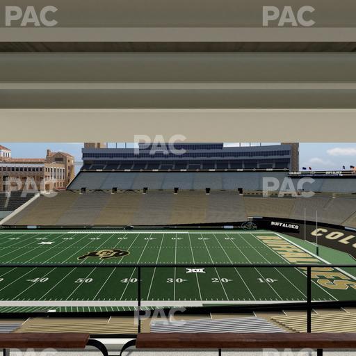Folsom Field - Section 402 Seat View
