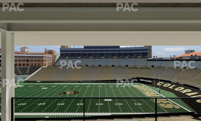 Folsom Field - Section 402 Seat View