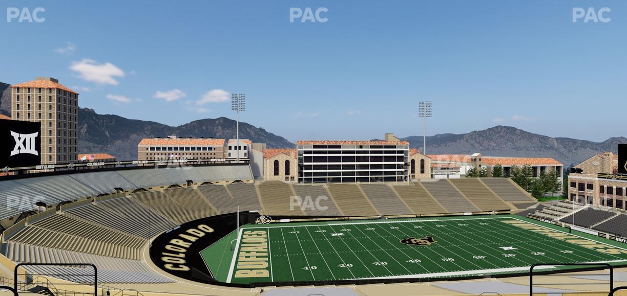 Folsom Field - Section 559 Seat View