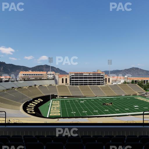 Folsom Field - Section 559 Seat View