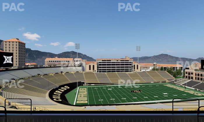 Folsom Field - Section 559 Seat View