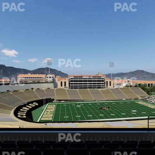 Folsom Field - Section 561 Seat View