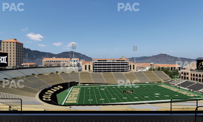 Folsom Field - Section 561 Seat View