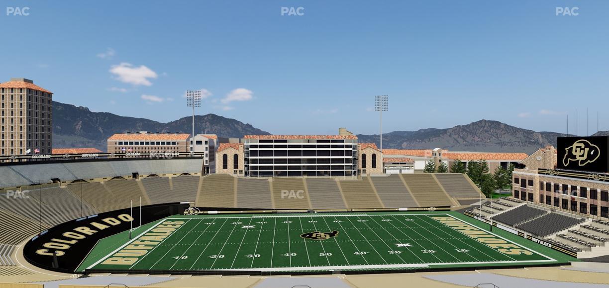 Folsom Field - Section 567 Seat View