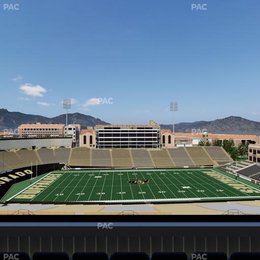Folsom Field - Section 567 Seat View