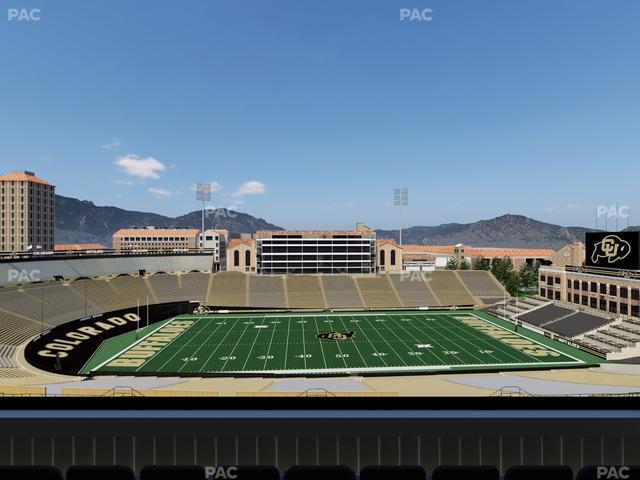 Folsom Field - Section 567 Seat View