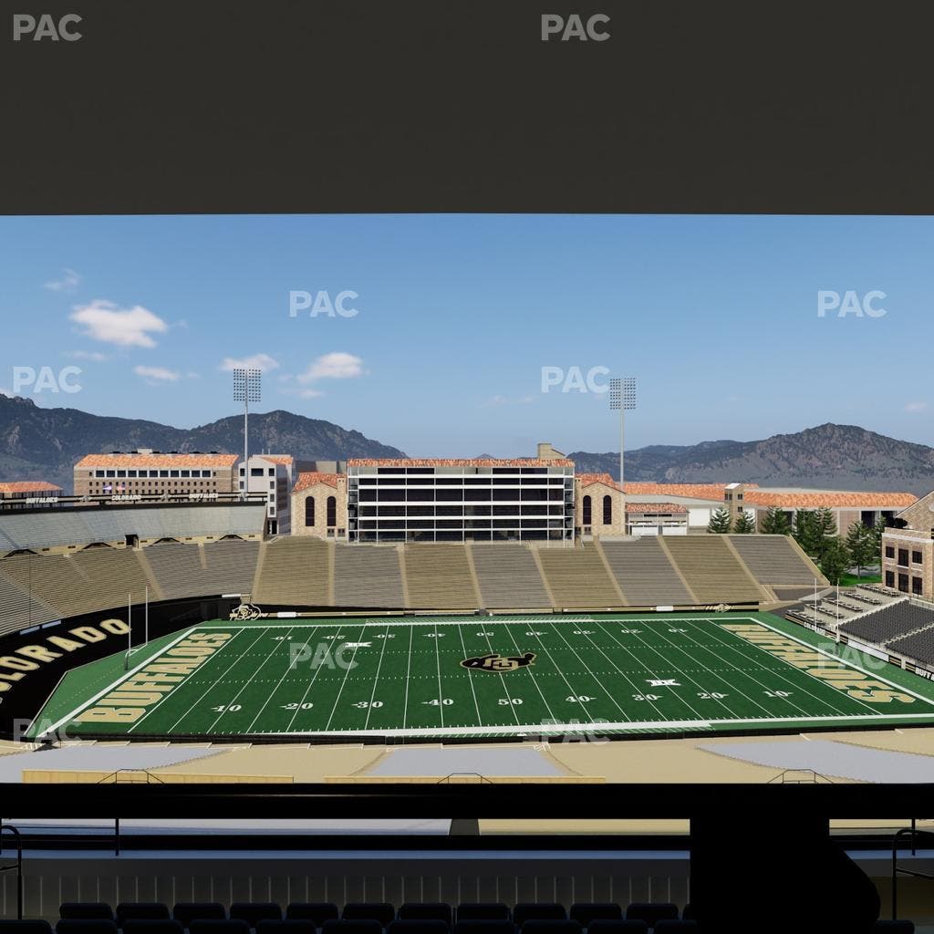 Folsom Field - Section 567 Seat View