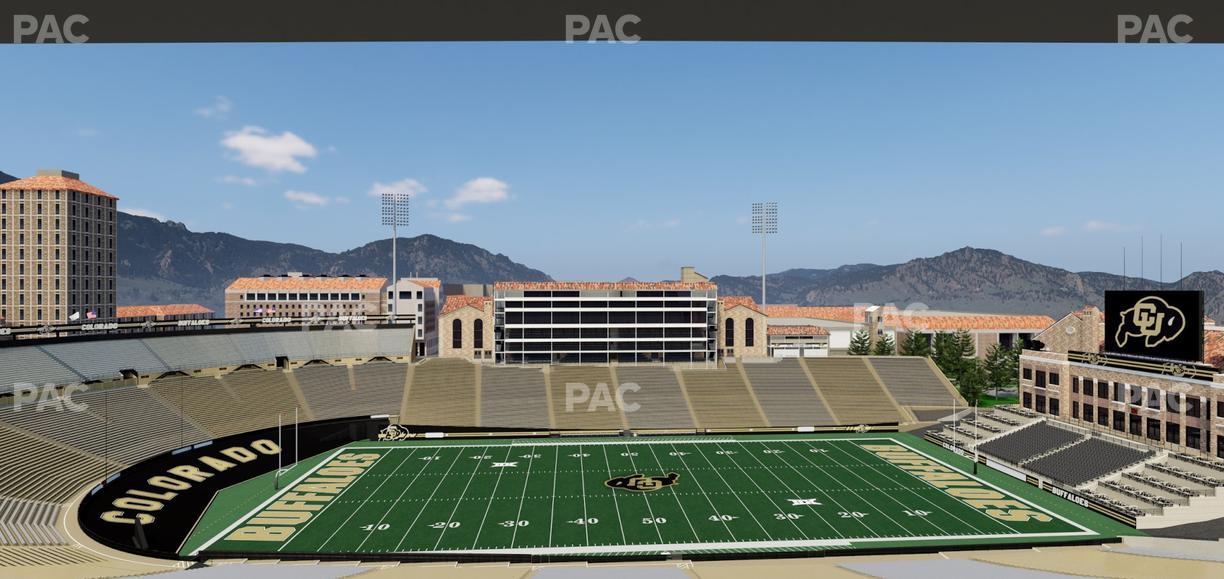 Folsom Field - Section 567 Seat View