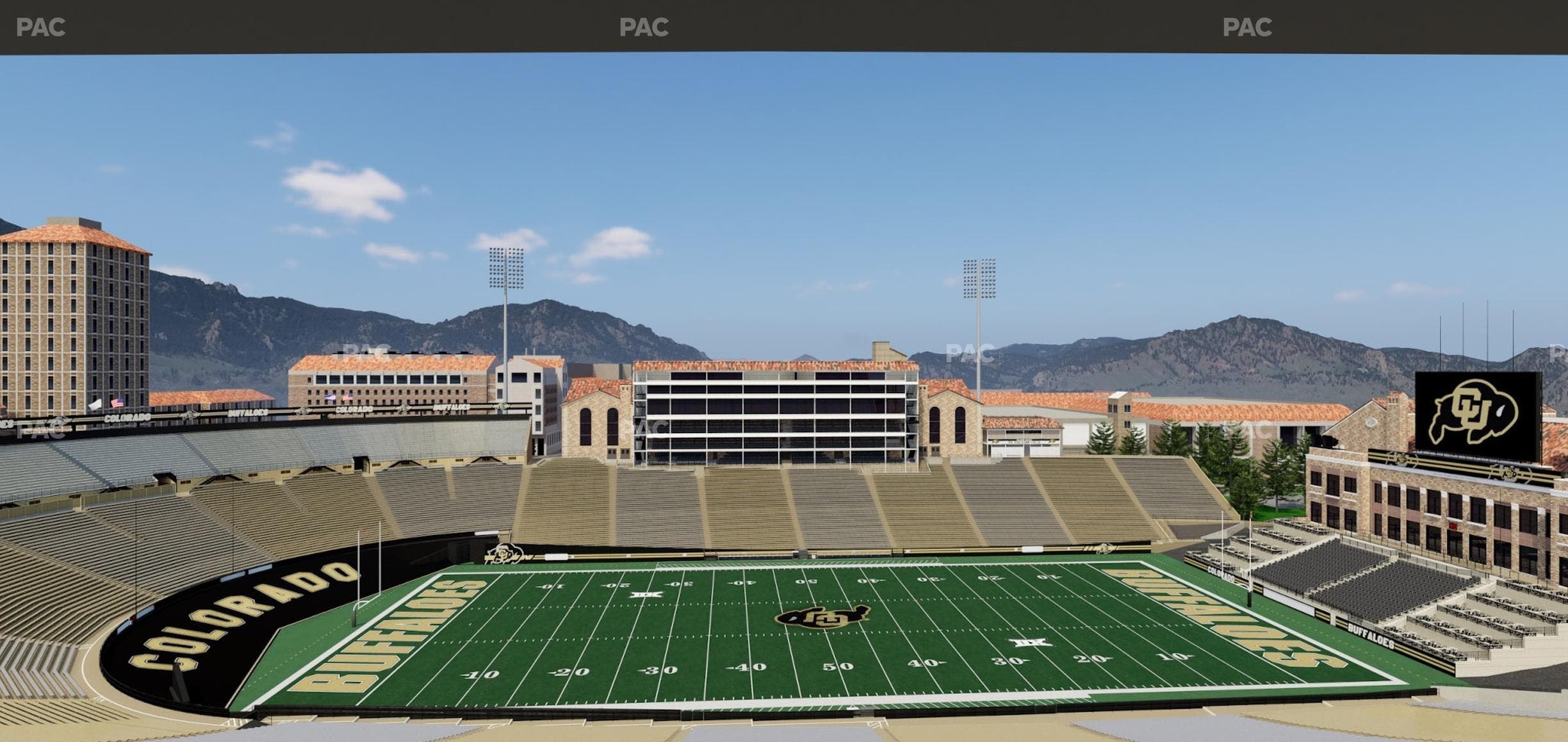 Folsom Field - Section 567 Seat View