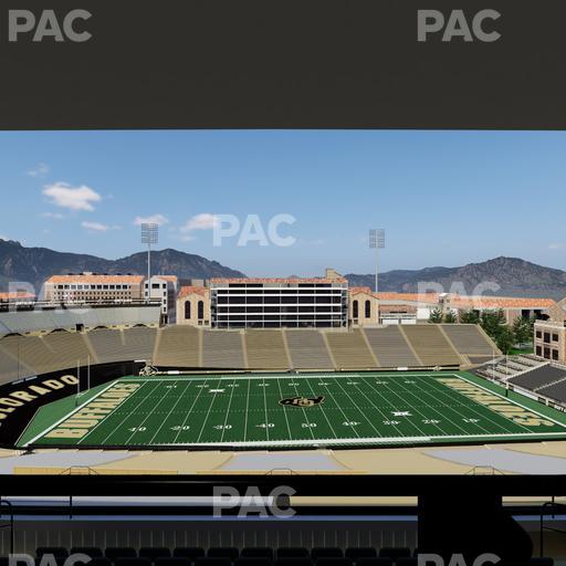 Folsom Field - Section 567 Seat View