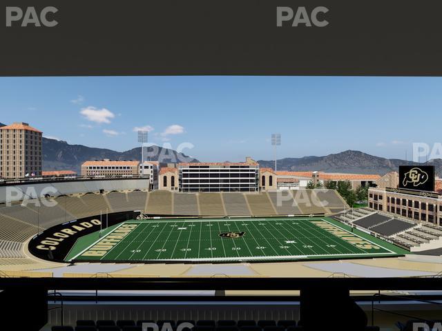 Folsom Field - Section 567 Seat View
