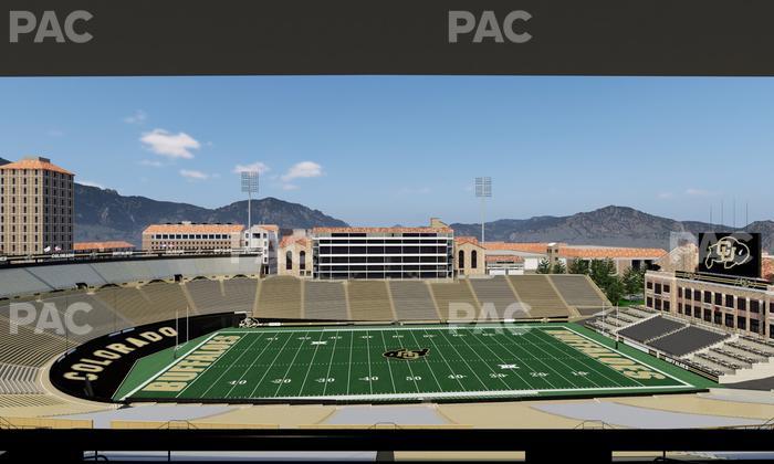 Folsom Field - Section 567 Seat View