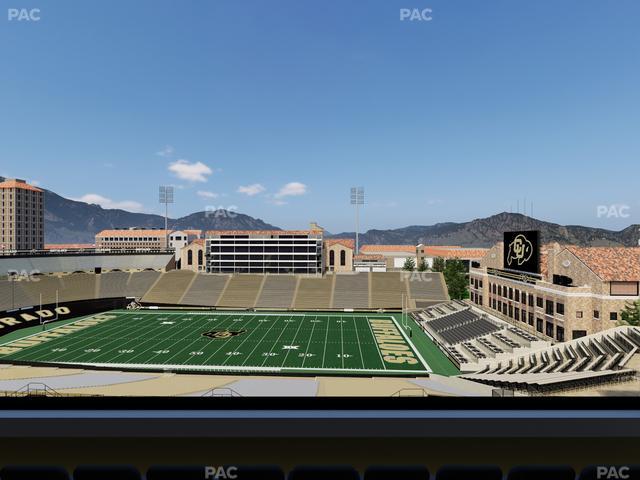 Folsom Field - Section 577 Seat View